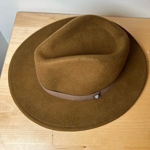 Brown Wool Hat Brixton XS